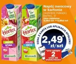 Społem Napój owocowy Hortex oferta