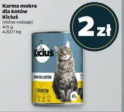 Netto Karma mokra dla kotów Kiciuś 415 g oferta