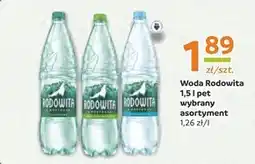 Społem Rodowita z Roztocza Naturalna woda mineralna niegazowana 1,5 l oferta