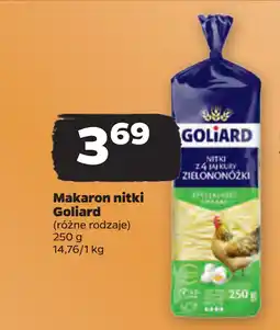 Netto Makaron nitki Goliard oferta