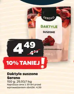 Netto Daktyle suszone Sereno oferta