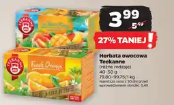 Netto Herbata owocowa Teekanne oferta