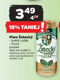 Netto Piwo Žatecký oferta