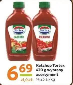 Gama Tortex Ketchup łagodny 470 g oferta