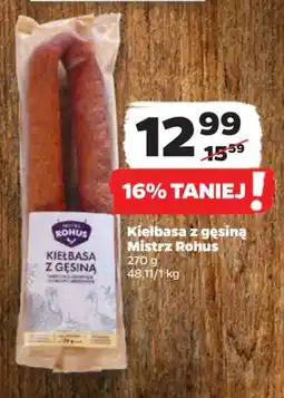 Netto Kiełbasa z gęsiną Mistrz Rohus 270 g oferta