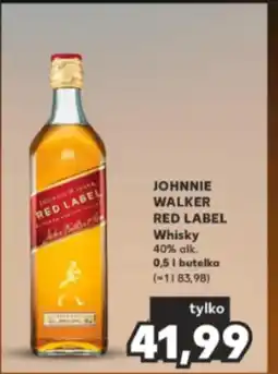 Kaufland Whisky Johnnie Walker oferta