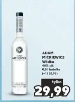 Kaufland Wódka Adam Mickiewicz oferta