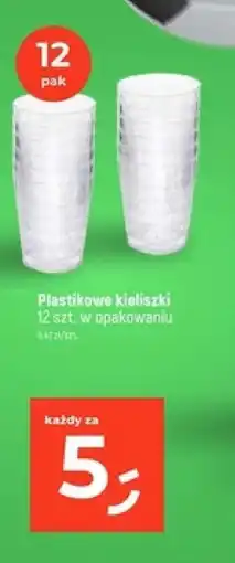 Dealz Plastikowe kieliszki 12 szt. oferta