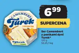 Netto Ser Camembert z pestkami dyni Turek 120 g oferta