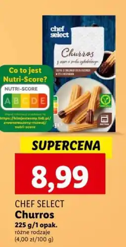 Lidl CHEF SELECT Churros 225g oferta
