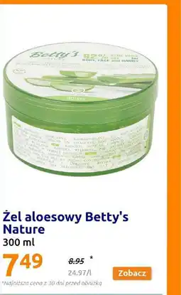 Action Żel aloesowy Betty's Nature 300 ml oferta