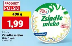 Lidl PILOS Zsiadłe mleko 400g oferta