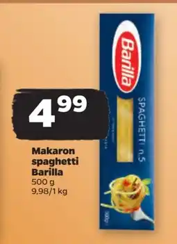 Netto Makaron spaghetti Barilla 500 g oferta