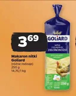 Netto Makaron nitki Goliard 250 g oferta