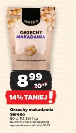 Netto Orzechy makadamia Sereno 80 g oferta