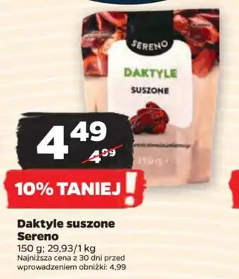 Netto Daktyle suszone Sereno 150 g oferta