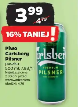 Netto Piwo Carlsberg Pilsner 500 ml oferta