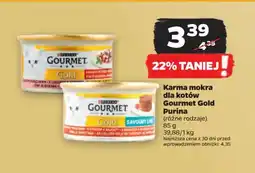 Netto Karma mokra dla kotów Gourmet Gold Purina 85 g oferta