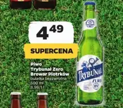 Netto Piwo Trybunał Zero Browar Piotrków 500 ml oferta