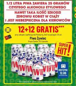 Polomarket Piwo Żywiec Grupa Żywiec, 0,5 l oferta