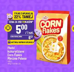 Polomarket Płatki kukurydziane Corn Flakes Mleczna Polana 500 g oferta