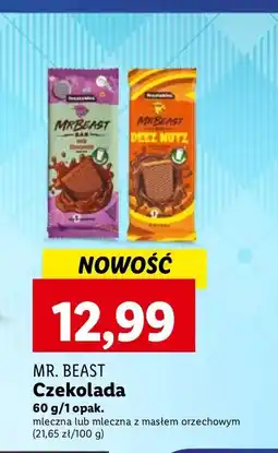 Lidl Czekolada milk Mr beast oferta