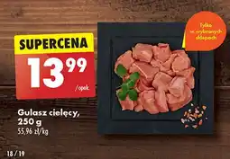 Biedronka Gulasz cielęcy oferta