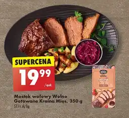 Biedronka Mostek wołowy wolno gotowany Kraina mięs oferta