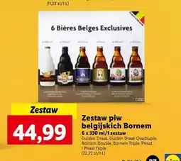 Lidl Zestaw piw Bornem oferta