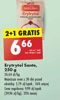 Biedronka Erytrytol Sante oferta