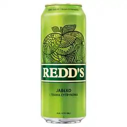 Biedronka Redd's Piwo smak jabłka i trawy cytrynowej 500 ml oferta