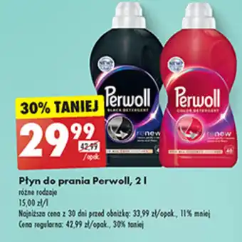 Biedronka Płyn do prania Perwoll, 2 L oferta