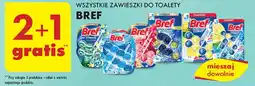 Biedronka WSZYSTKIE ZAWIESZKI DO TOALETY BREF 2+2 gratis oferta