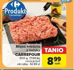Carrefour Mięso mielone z indyka Carrefour oferta