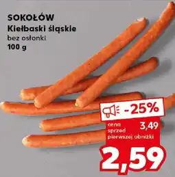 Kaufland SOKOŁÓW Kiełbaski śląskie 100 g oferta