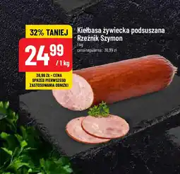 Polomarket Kiełbasa żywiecka podsuszana Rzeźnik Szymon 1 kg oferta