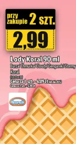 Topaz Lody Koral oferta