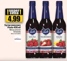 Topaz Syrop owocowy Paola oferta