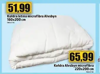 Topaz Kołdra letnia microfibra Alvsbyn 160 x 200 cm oferta