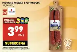 Delikatesy Centrum Kiełbasa wiejska Cedrob oferta