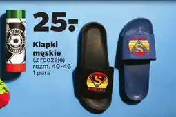 Klapki męskie