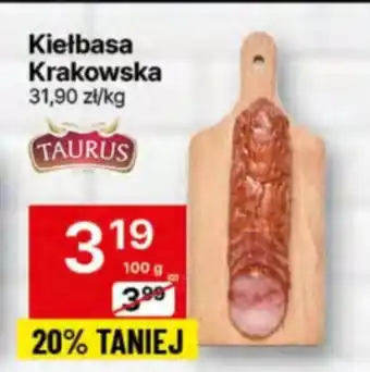 Delikatesy Centrum Kiełbasa Taurus oferta