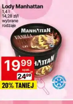 Delikatesy Centrum Lody Manhattan oferta