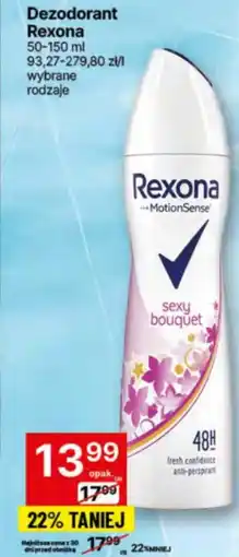 Delikatesy Centrum Dezodorant Rexona oferta