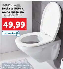 Lidl Deska sedesowa Livarno oferta