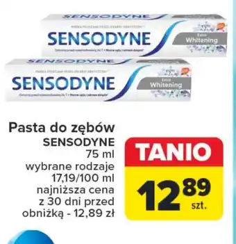 Carrefour Pasta do zębów Sensodyne oferta