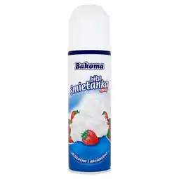 Carrefour Bakoma Bita śmietanka spray 250 g oferta