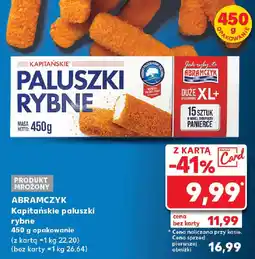 Kaufland ABRAMCZYK Kapitańskie paluszki rybne 450g oferta