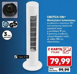 SWITCH ON Wentylator kolumnowy