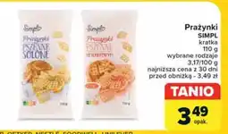 Carrefour Prażynki ketchupowe Simply oferta